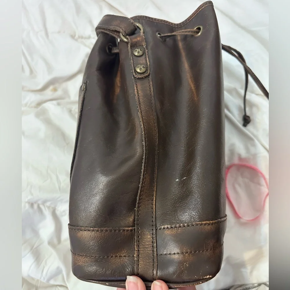 Patricia Nash Brown Leather Shoulder Bag - Picture 5 of 15